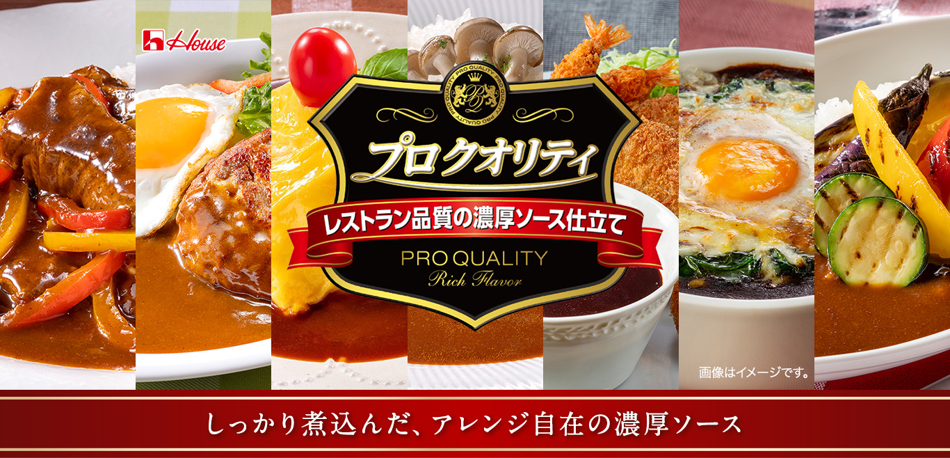 プロ クオリティ レストラン品質の濃厚ソース仕立て
