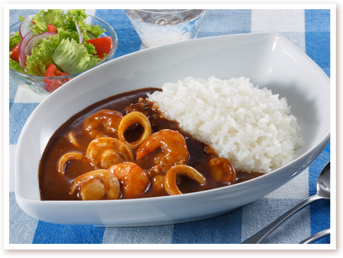 シーフードカレー