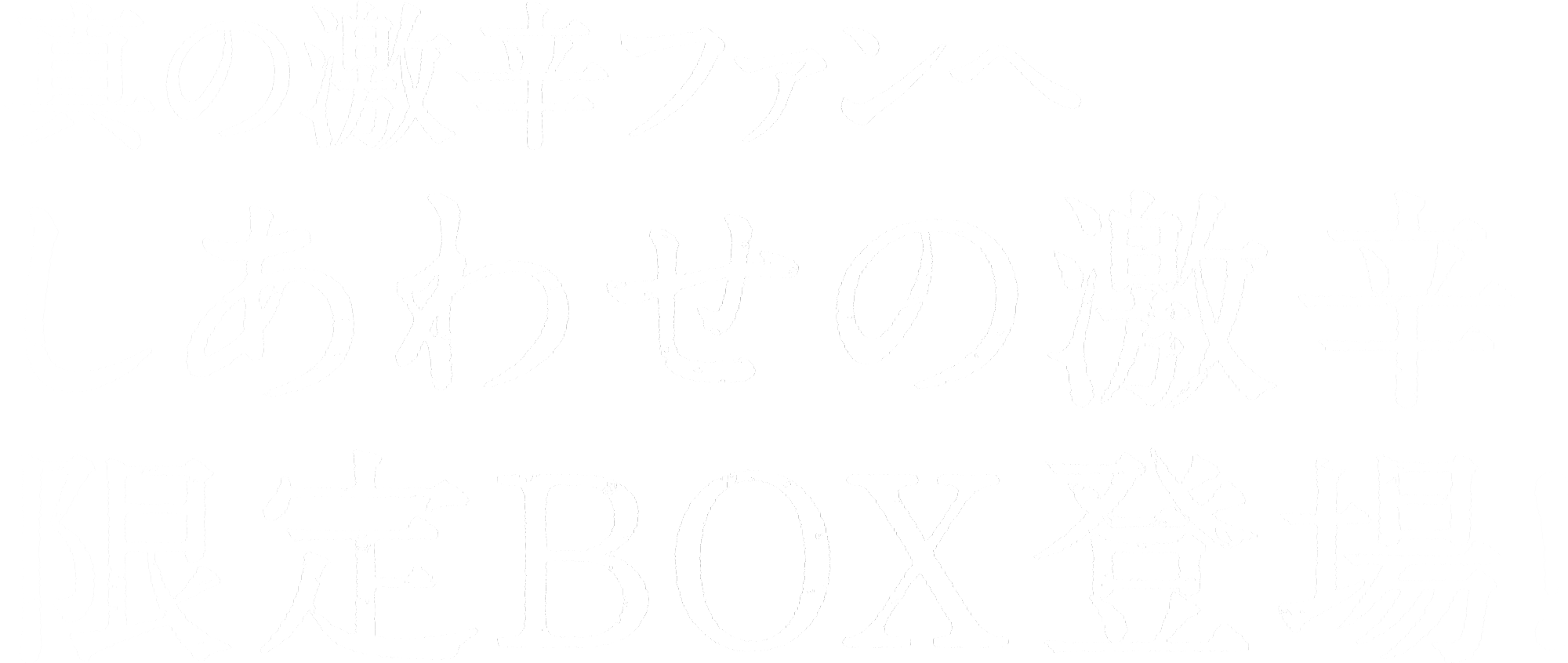 真の激辛ファンへ しあわせの激辛限定BOX登場！