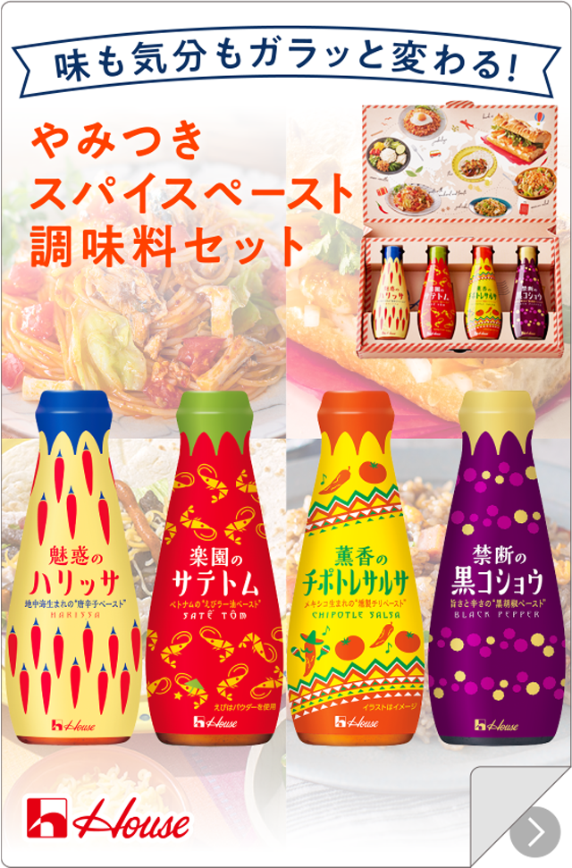 やみつき スパイスペースト 調味料セット