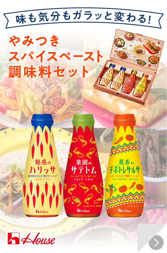 やみつき スパイスペースト 調味料セット