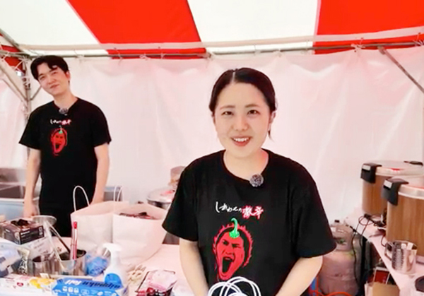 お客さまの感想を直接もらえる貴重な体験。